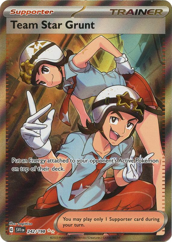 Team Star Grunt 242/198 - SV01: Scarlet & Violet (SVI)