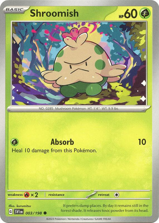Shroomish 003/198 - SV01: Scarlet & Violet (SVI)