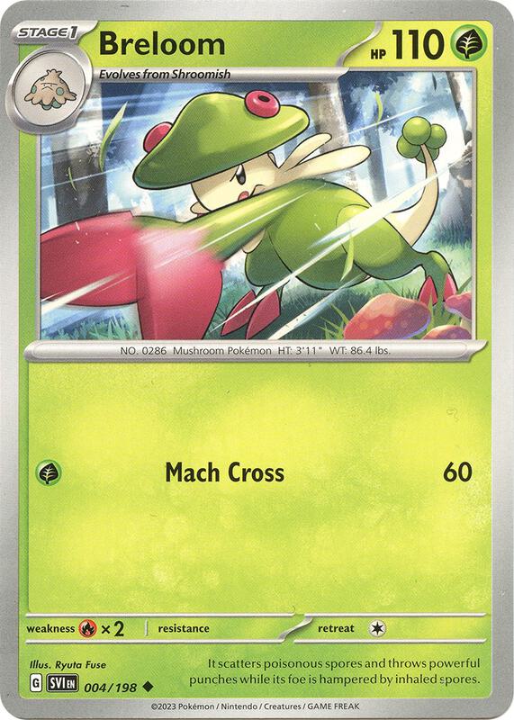 Breloom 004/198 - SV01: Scarlet & Violet (SVI)