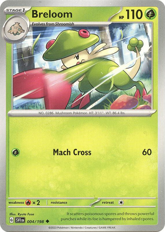 Breloom 004/198 - SV01: Scarlet & Violet (SVI)