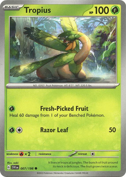 Tropius 007/198 - SV01: Scarlet & Violet (SVI)