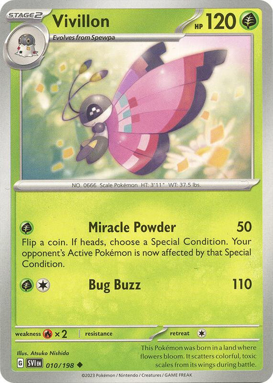 Vivillon 010/198 - SV01: Scarlet & Violet (SVI)