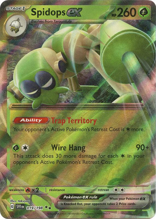 Spidops ex 019/198 - SV01: Scarlet & Violet (SVI)