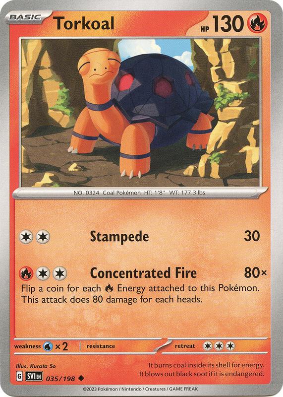 Torkoal 035/198 - SV01: Scarlet & Violet (SVI)