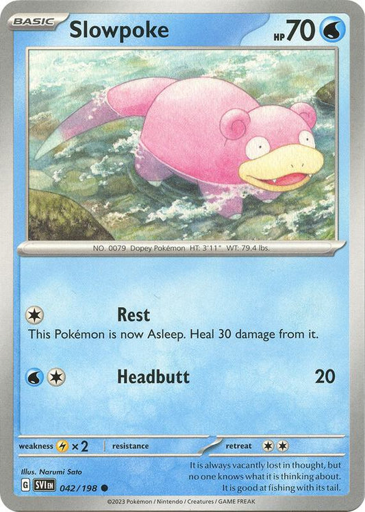 Slowpoke 042/198 - SV01: Scarlet & Violet (SVI)