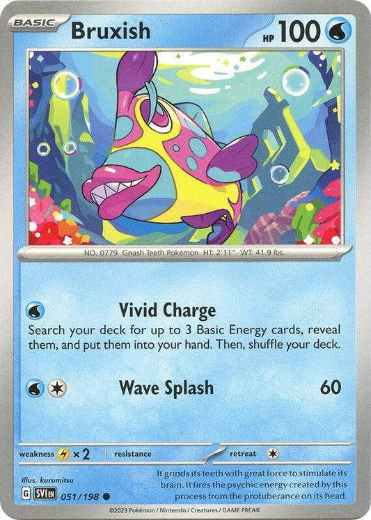 Bruxish 051/198 - SV01: Scarlet & Violet (SVI)