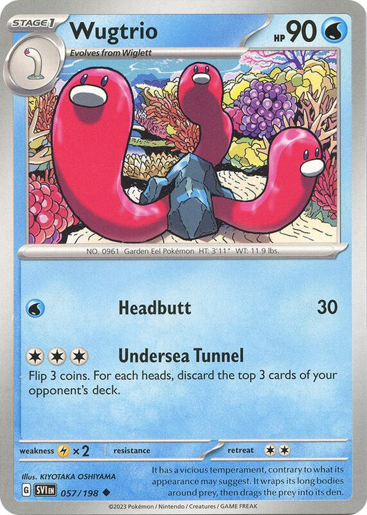 Wugtrio 057/198 - SV01: Scarlet & Violet (SVI)