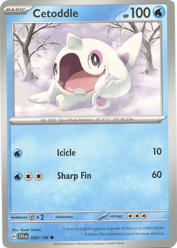 Cetoddle 059/198 - SV01: Scarlet & Violet (SVI)