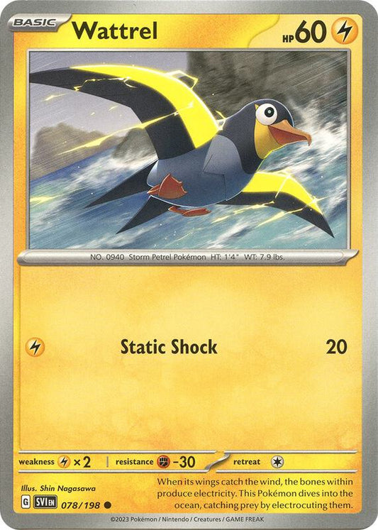 Wattrel 078/198 - SV01: Scarlet & Violet (SVI)