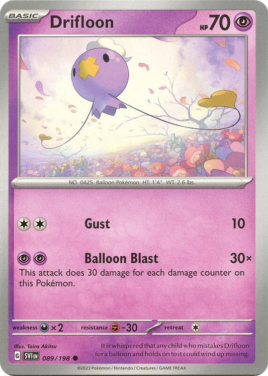 Drifloon 089/198 - SV01: Scarlet & Violet (SVI)
