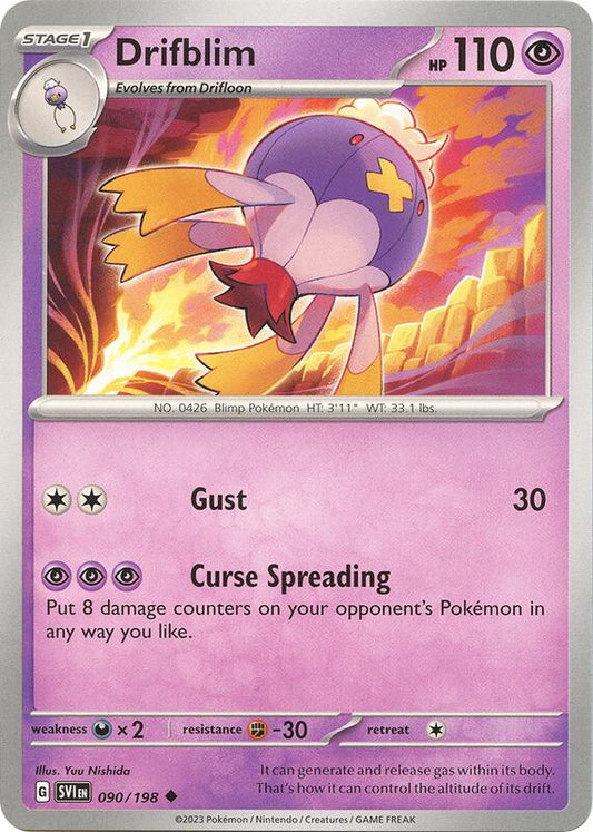 Drifblim 090/198 - SV01: Scarlet & Violet (SVI)