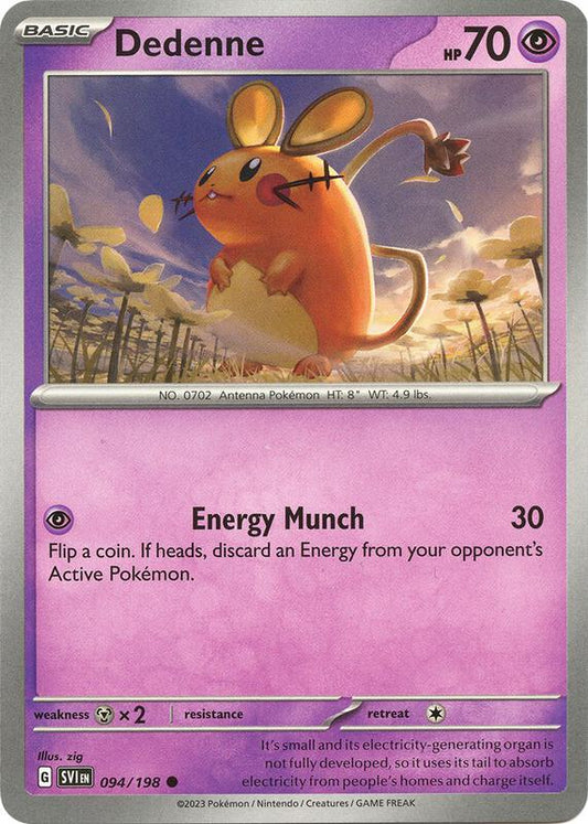 Dedenne 094/198 - SV01: Scarlet & Violet (SVI)
