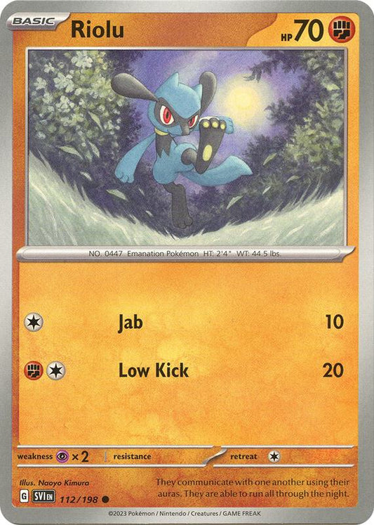 Riolu 112/198 - SV01: Scarlet & Violet (SVI)