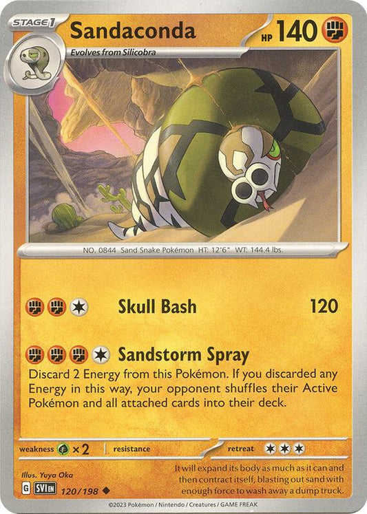 Sandaconda 120/198 - SV01: Scarlet & Violet (SVI)