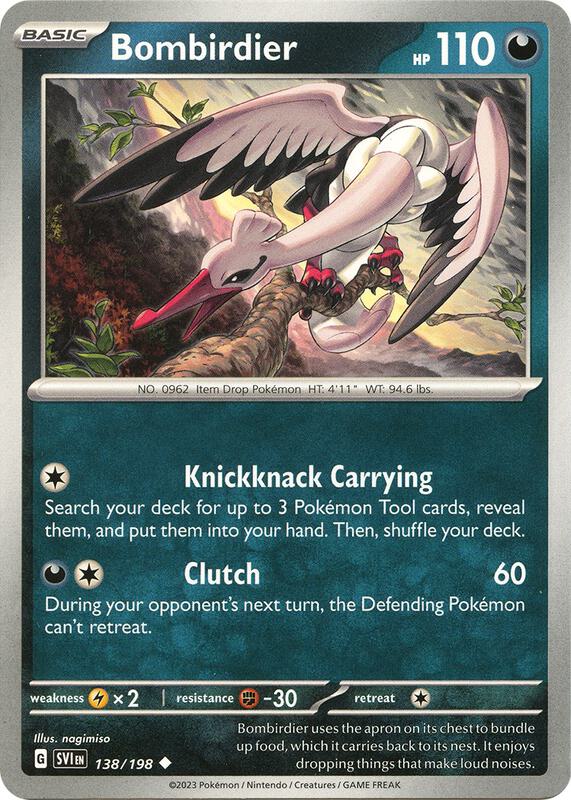 Bombirdier 138/198 - SV01: Scarlet & Violet (SVI)
