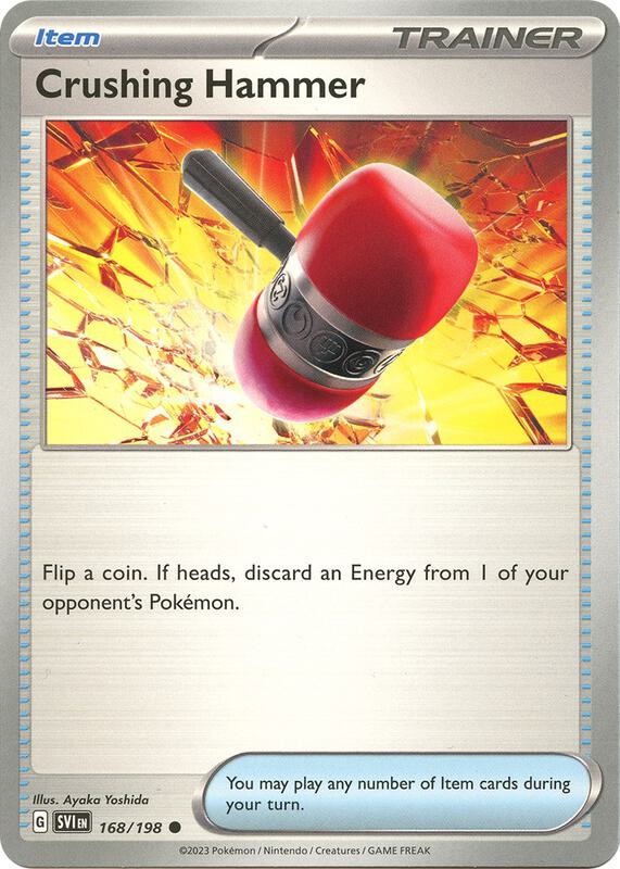 Crushing Hammer 168/198 - SV01: Scarlet & Violet (SVI)