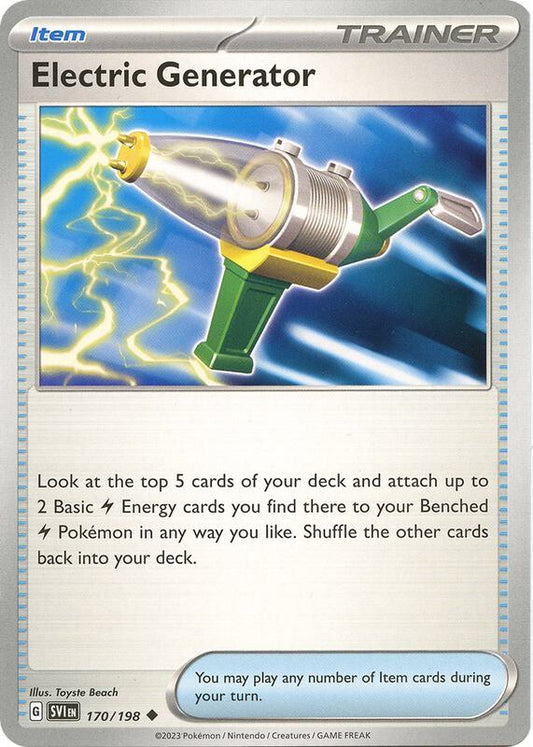 Electric Generator 170/198 - SV01: Scarlet & Violet (SVI)
