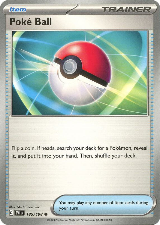 Poke Ball 185/198 - SV01: Scarlet & Violet (SVI)