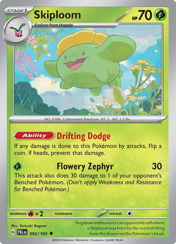 Skiploom 002/193 - SV02: Paldea Evolved (PAL)