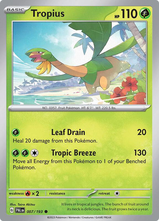 Tropius 007/193 - SV02: Paldea Evolved (PAL)