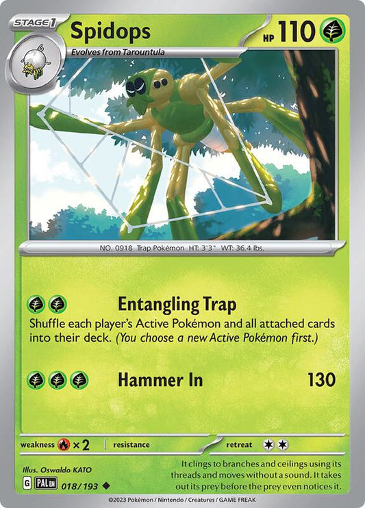Spidops 018/193 - SV02: Paldea Evolved (PAL)