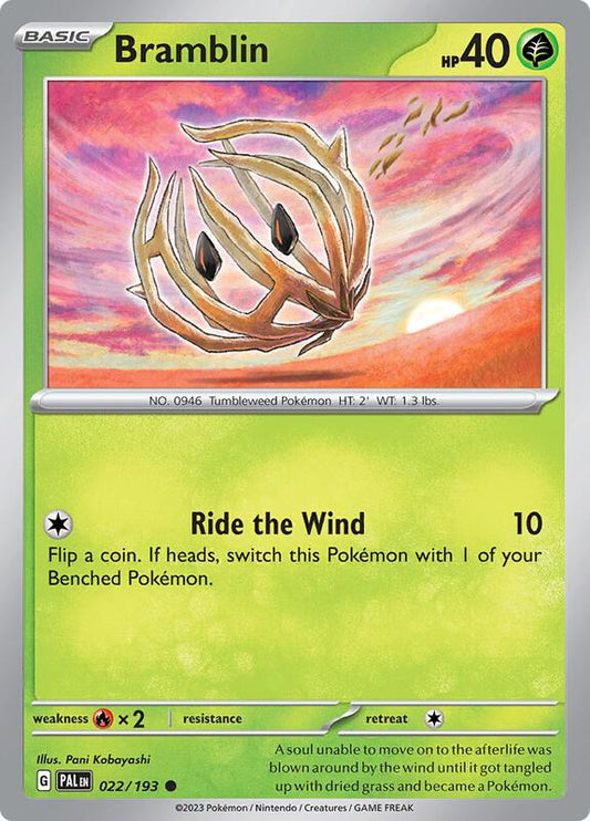 Bramblin 022/193 - SV02: Paldea Evolved (PAL)