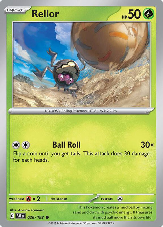 Rellor 026/193 - SV02: Paldea Evolved (PAL)