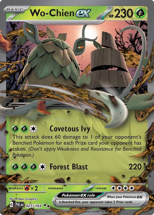 Wo-Chien Ex 027/193 - SV02: Paldea Evolved (PAL)