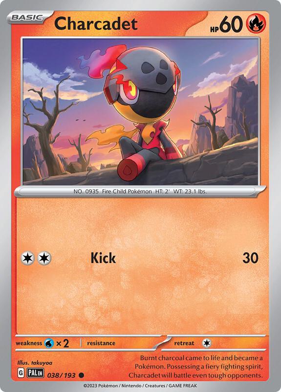 Charcadet 038/193 - SV02: Paldea Evolved (PAL)