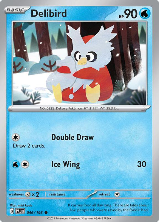 Delibird 046/193 - SV02: Paldea Evolved (PAL)