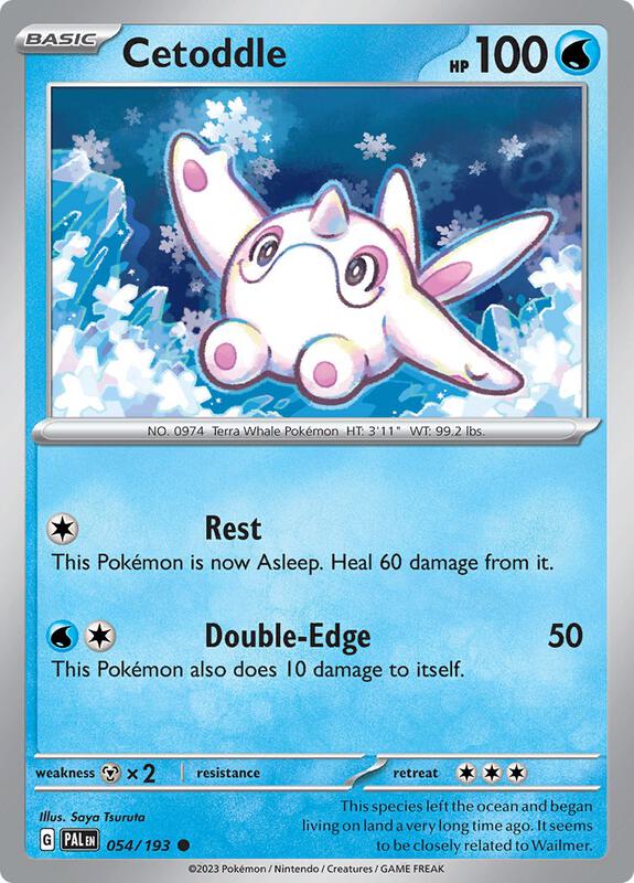 Cetoddle 054/193 - SV02: Paldea Evolved (PAL)