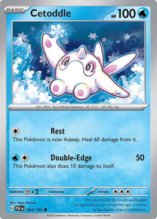 Cetoddle 054/193 - SV02: Paldea Evolved (PAL)