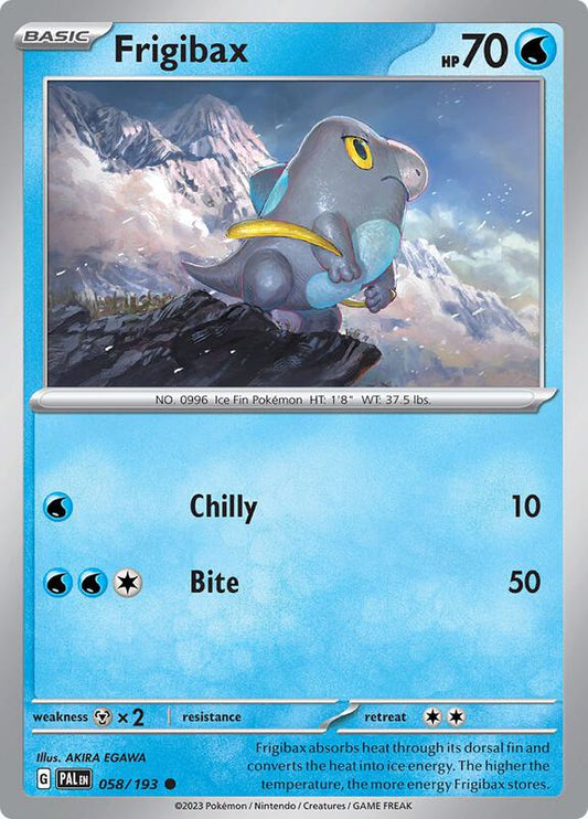 Frigibax 058/193 - SV02: Paldea Evolved (PAL)