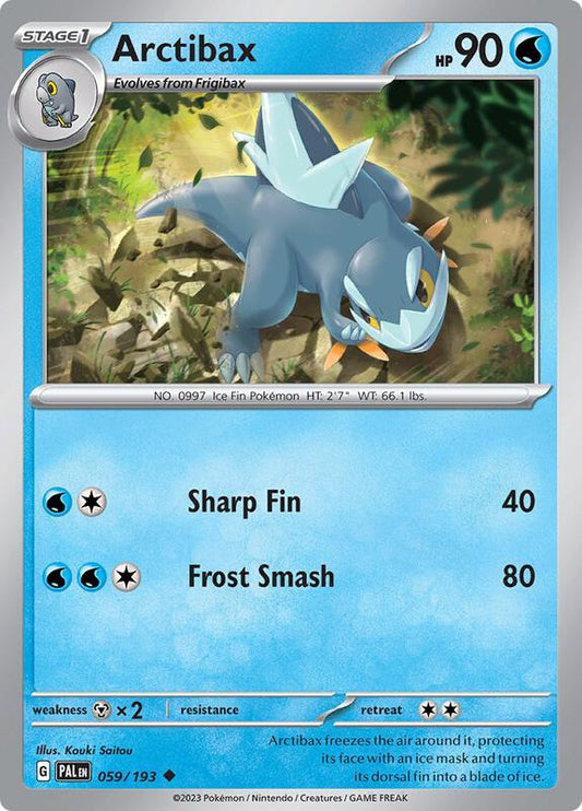 Arctibax 059/193 - SV02: Paldea Evolved (PAL)