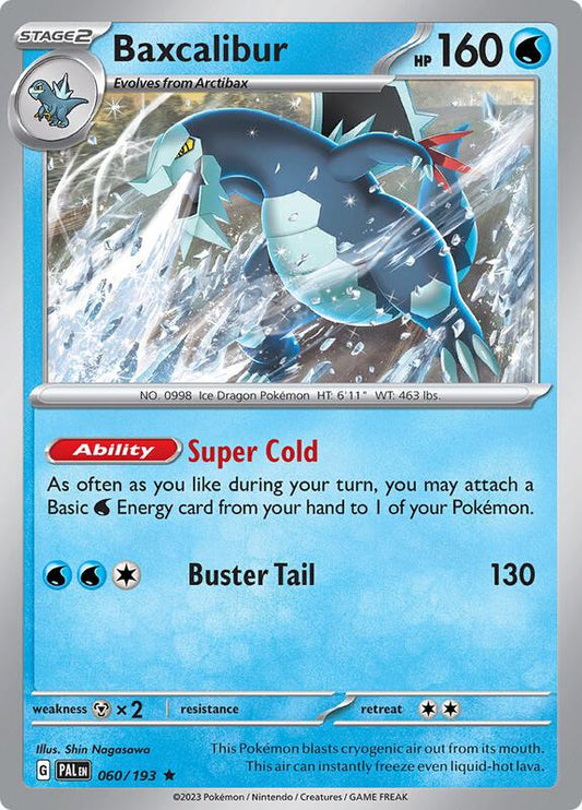 Baxcalibur 060/193 - SV02: Paldea Evolved (PAL)