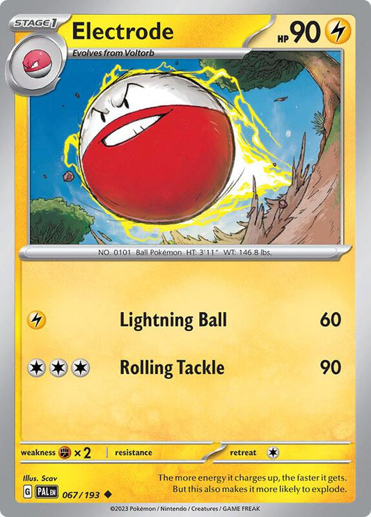 Electrode 067/193 - SV02: Paldea Evolved (PAL)