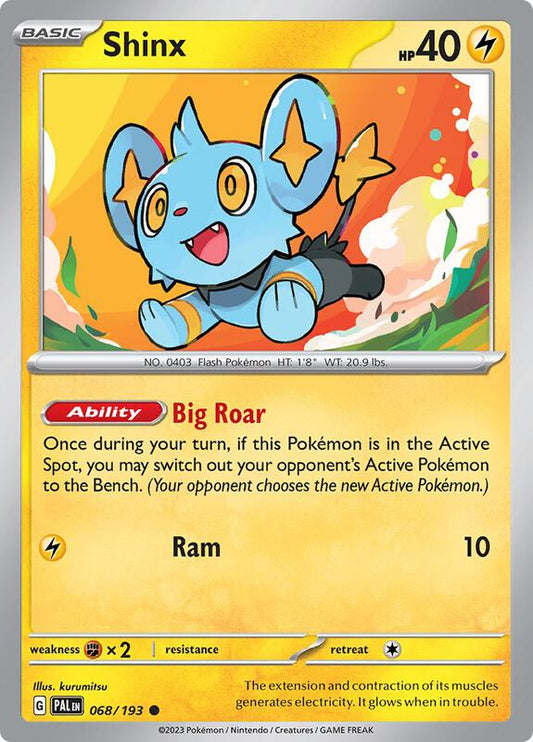 Shinx 068/193 - SV02: Paldea Evolved (PAL)