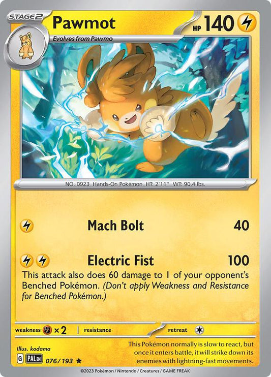 Pawmot 076/193 - SV02: Paldea Evolved (PAL)