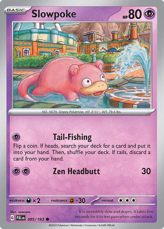 Slowpoke 085/193 - SV02: Paldea Evolved (PAL)