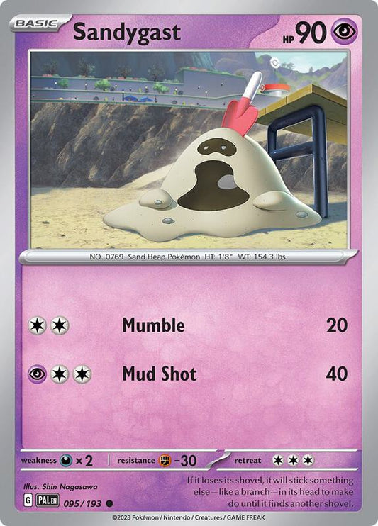 Sandygast 095/193 - SV02: Paldea Evolved (PAL)