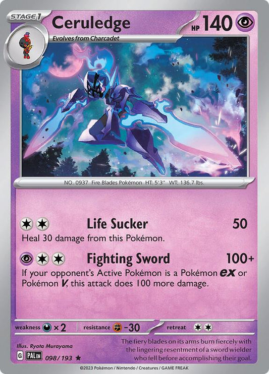 Ceruledge 098/193 - SV02: Paldea Evolved (PAL)