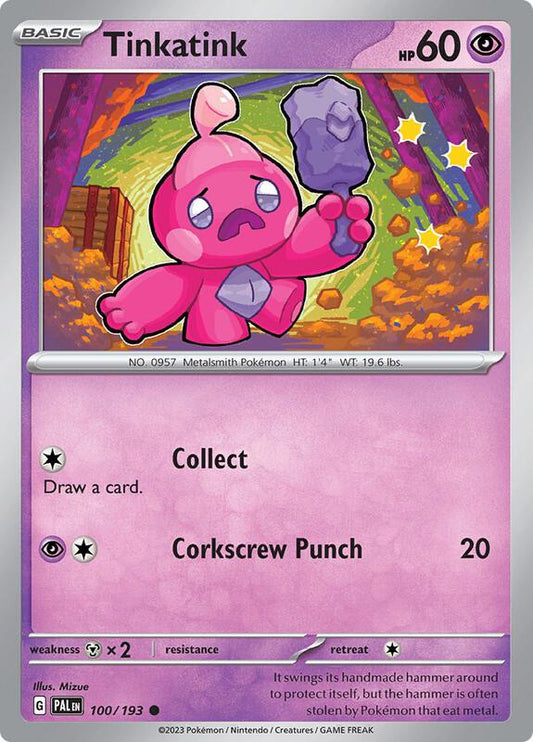 Tinkatink 100/193 - SV02: Paldea Evolved (PAL)