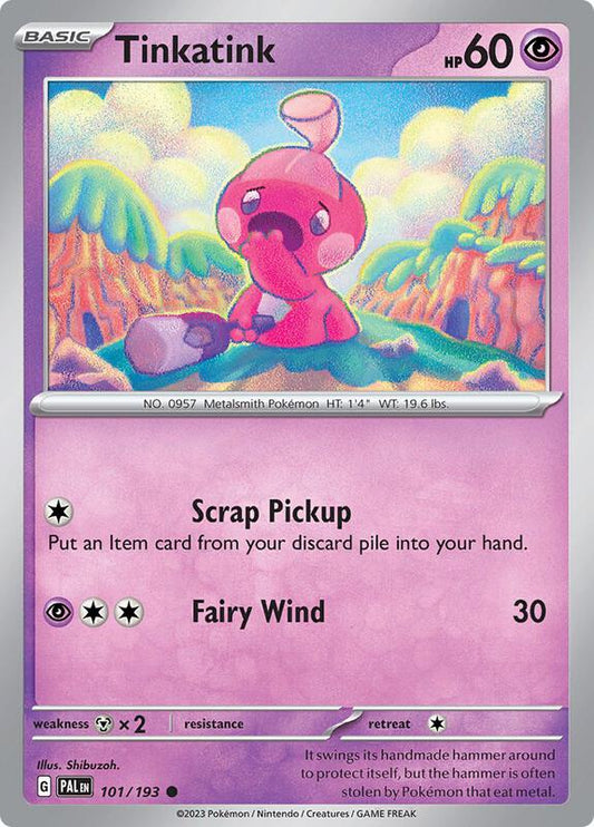 Tinkatink 101/193 - SV02: Paldea Evolved (PAL)