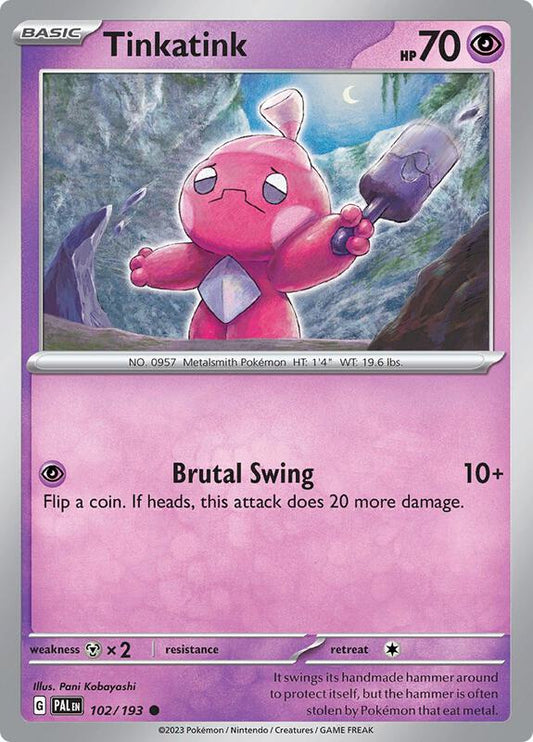 Tinkatink 102/193 - SV02: Paldea Evolved (PAL)