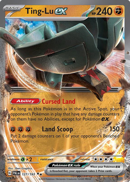Ting-Lu ex 127/193 - SV02: Paldea Evolved (PAL)