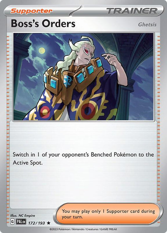 Boss's Orders 172/193 - SV02: Paldea Evolved (PAL)