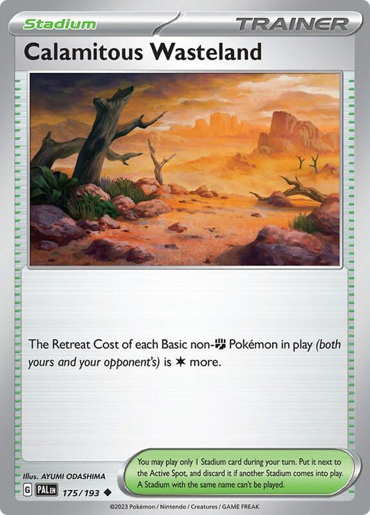 Calamitous Wasteland 175/193 - SV02: Paldea Evolved (PAL)
