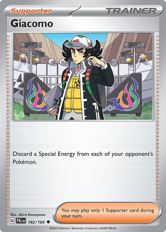 Giacomo 182/193 - SV02: Paldea Evolved (PAL)