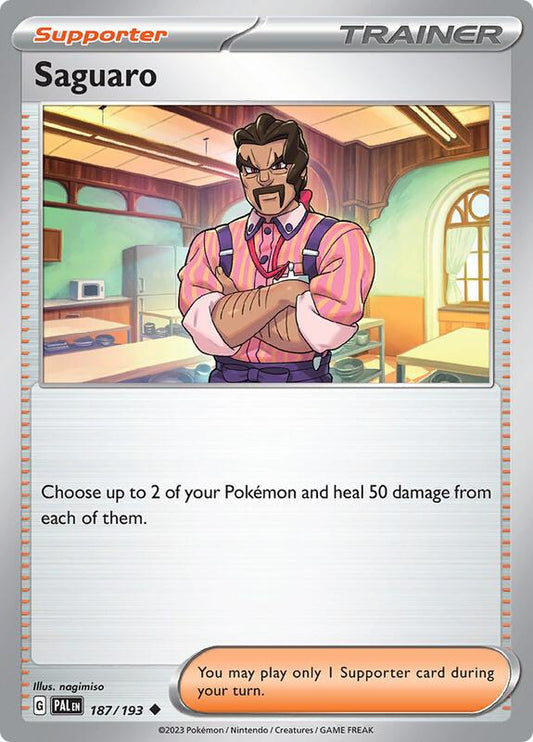 Saguaro 187/193 - SV02: Paldea Evolved (PAL)