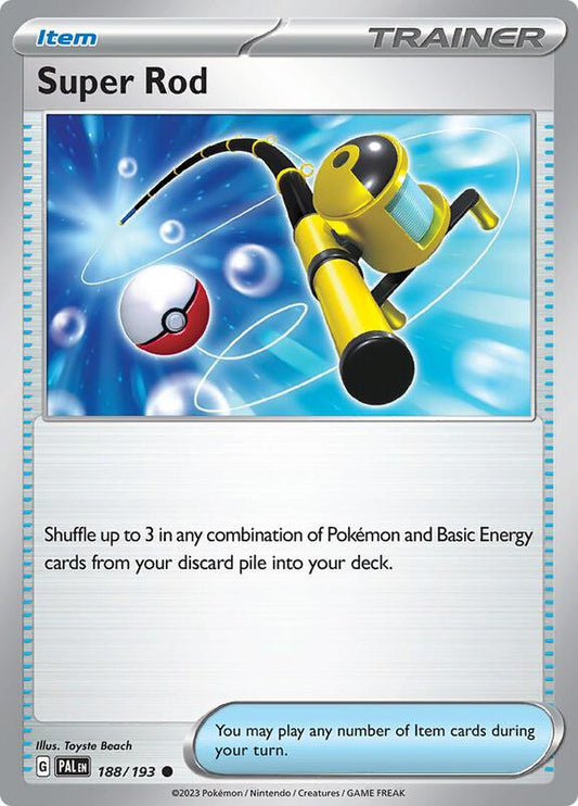 Super Rod 188/193 - SV02: Paldea Evolved (PAL)